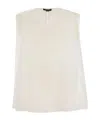 Fabiana Filippi Linen Blouse In White