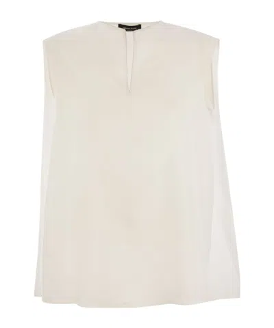 FABIANA FILIPPI FABIANA FILIPPI OVERSIZED SLEEVELESS TOP
