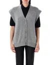 Fabiana Filippi Knitwear V-neck Sleeveless Cardigan