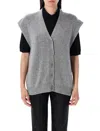 Fabiana Filippi Knitwear V-neck Sleeveless Cardigan