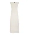 Fabiana Filippi Light Cotton Sleeveless Dress In Gold