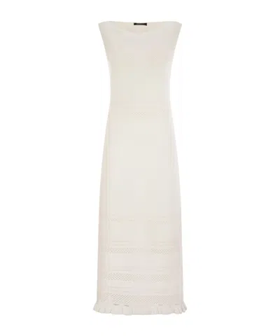 FABIANA FILIPPI FABIANA FILIPPI SLEEVELESS OPEN BACK DRESS