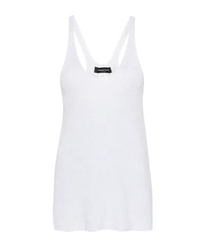 Fabiana Filippi Sleeveless Vest In White