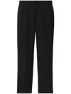 Fabiana Filippi Slim-cut Trousers In Black