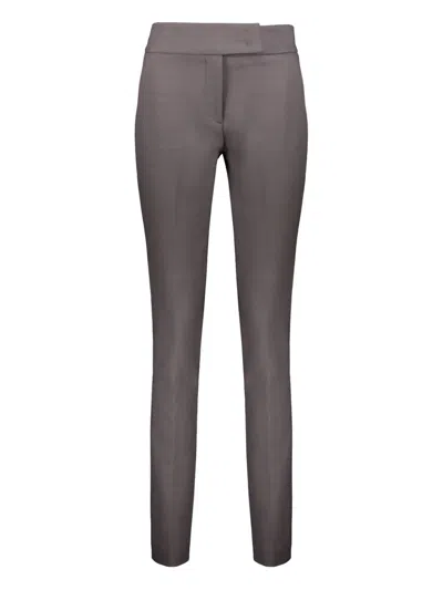 FABIANA FILIPPI SLIM-CUT TROUSERS