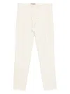 Fabiana Filippi Pleated-detail Drawstring Trousers In Neutral