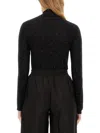 Fabiana Filippi Slim Fit Sweater In Black