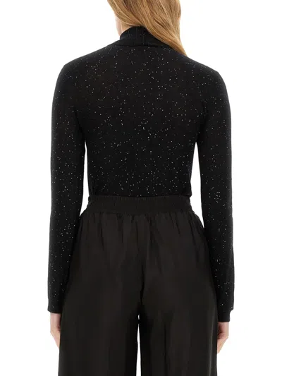 Fabiana Filippi Slim Fit Sweater In Black