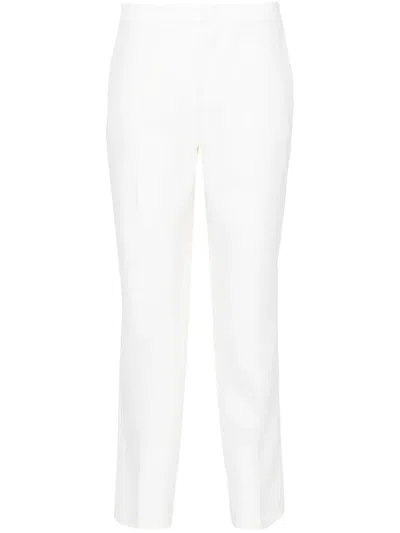 Fabiana Filippi Slim-fit Tailored Trousers In White