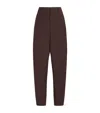 Fabiana Filippi Slim Tailored Trousers In Brown