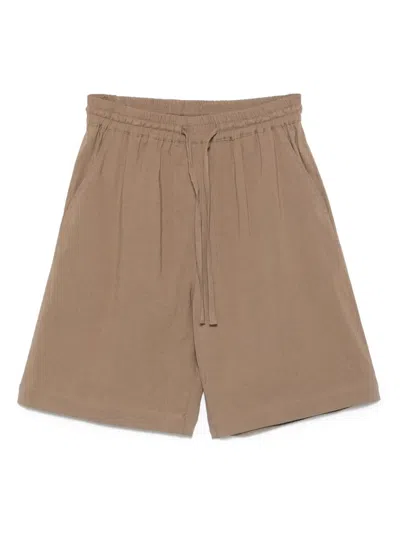 FABIANA FILIPPI SLUB-TEXTURE SHORTS