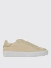 Fabiana Filippi Leather Low-top Sneaker Rubber Sole In Neutral