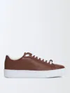 Fabiana Filippi Loop Charm-detail Lace-up Sneakers In Brown