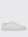 Fabiana Filippi White Leather Sneakers With Classic Lace-up Design