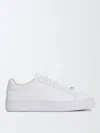 Fabiana Filippi Grain Leather Sneakers In White