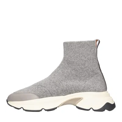 Fabiana Filippi Sneakers Grey In Grigio Neri E Grigi