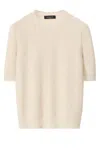 Fabiana Filippi Cotton And Linen Sweater With Sequins