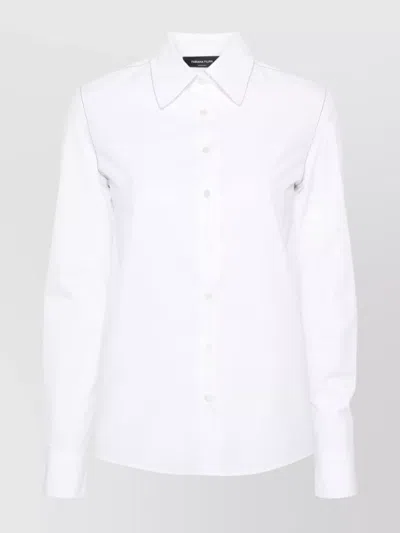Fabiana Filippi Sophisticated Women's Shirts Collection In White