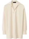Fabiana Filippi Wool And Cotton Sweater In Neutrals