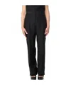 Fabiana Filippi Straight Casual Pants In Black
