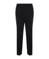 Fabiana Filippi Straight Casual Pants In Black