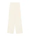 Fabiana Filippi Wide-leg Pants With Elastic Waistband In White