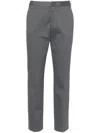 Fabiana Filippi Pressed-crease Trousers In Gray
