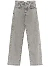 Fabiana Filippi Denim Narni Trousers In Grey
