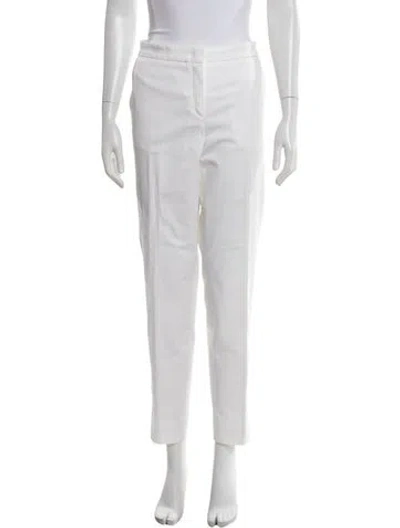 Pre-owned Fabiana Filippi Straight Leg Pants In Neutral