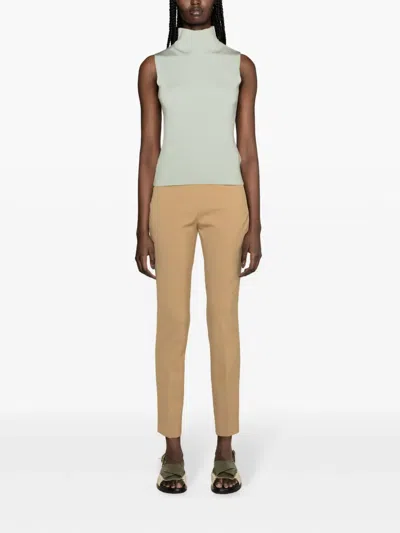 Fabiana Filippi Straight-leg Tailored Trousers In Neutrals