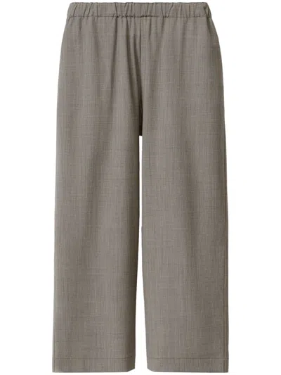 Fabiana Filippi Straight-leg Trousers In Grey