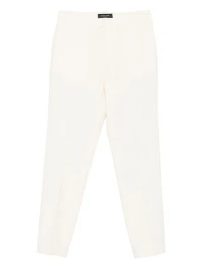 Fabiana Filippi Straight-leg Trousers In White