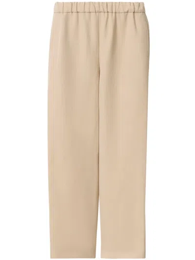 Fabiana Filippi Straight-leg Trousers In Neutrals