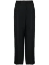 Fabiana Filippi Straight-leg Tailored Trousers In Schwarz