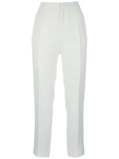 Fabiana Filippi Straight-leg Trousers In Weiss