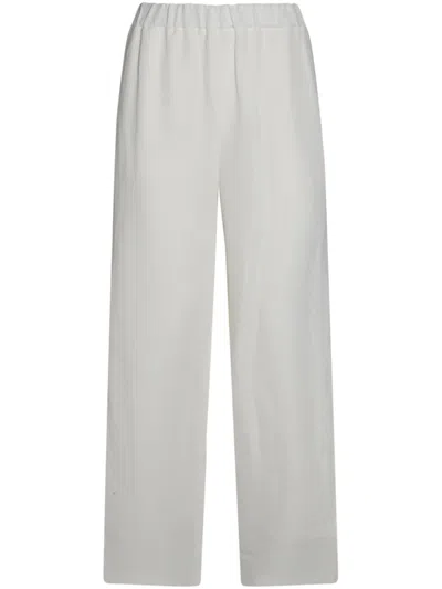 Fabiana Filippi Straight-leg Trousers In White