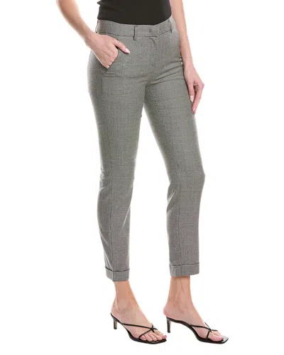 Fabiana Filippi Straight Line Wool-blend Pant In White