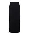 Fabiana Filippi Knit Pencil Skirt In Black