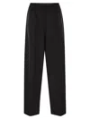 Fabiana Filippi Relaxed Fit Straight Trousers In Black