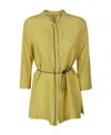 Fabiana Filippi Strap Shirt In Green