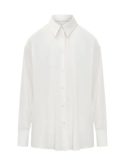 Fabiana Filippi Strass Shirt In Bianco