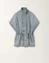FABIANA FILIPPI STRETCH DENIM JACKET