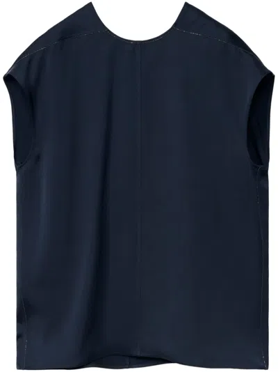 Fabiana Filippi Stretch-design Blouse In Black
