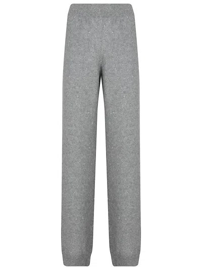Fabiana Filippi Stretch Joggers In Gray