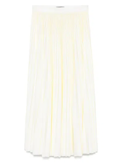 FABIANA FILIPPI STRIPED MIDI SKIRT