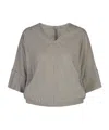 FABIANA FILIPPI STRIPED T-SHIRT