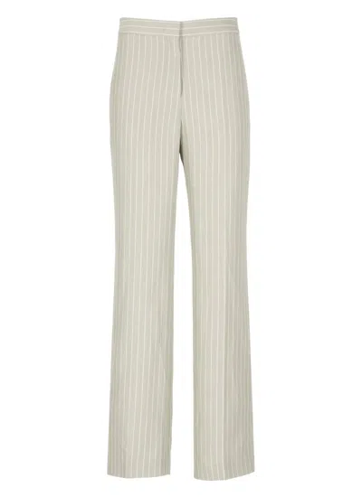 Fabiana Filippi Striped Tailored Trousers In Multi