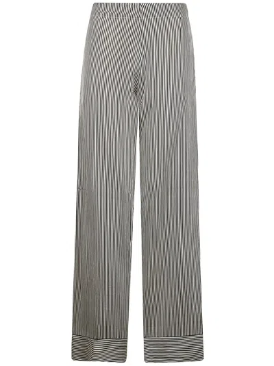 Fabiana Filippi Striped Trousers In Multi