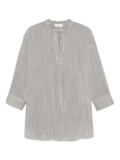 Fabiana Filippi Striped Tunic In Multicolor