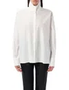 Fabiana Filippi Structured High Neck Shirt With Buttoned Cuffs